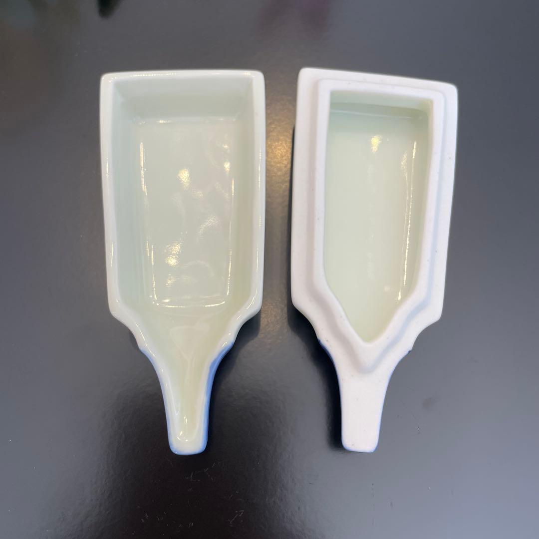 美術 有田焼 萬祥堂 羽子板 香合 金彩 梅と鶯 五個 - メルカリ