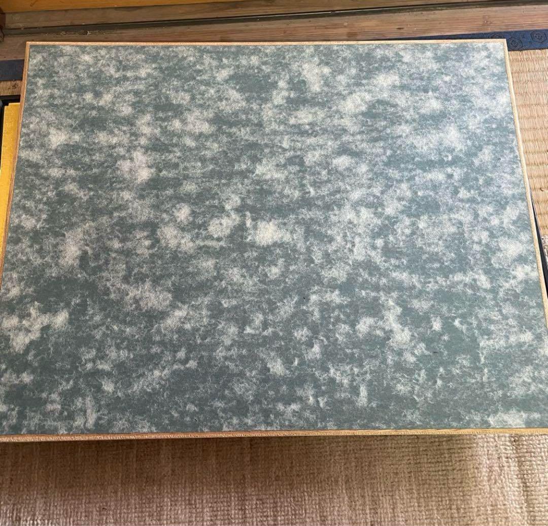 【新品未使用】ガラス製ディスプレイケース クリア　日本人形　金色