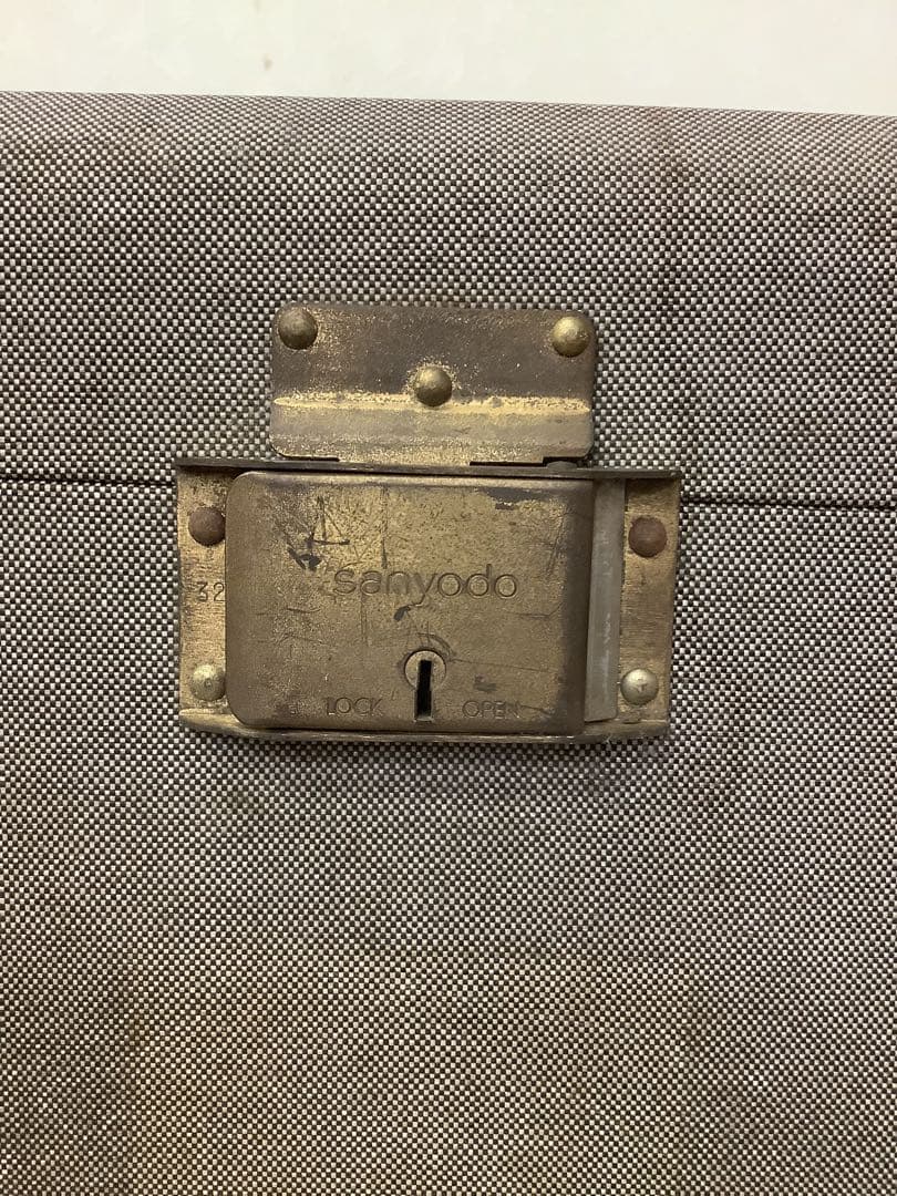 アンティークカバン(大) 旅行鞄　1907(明治40)年創業　三洋堂