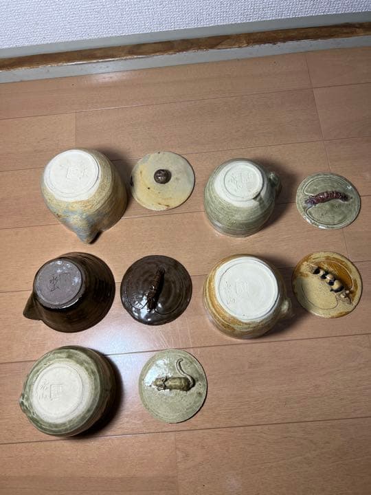 693 希少 虫明焼 備前焼 宝瓶 5客 未使用 有田焼 - メルカリ