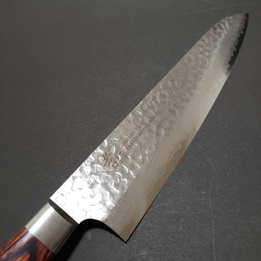 堺孝行 33層槌目 ダマスカス 牛刀 240mm (24cm) 日本製 高級