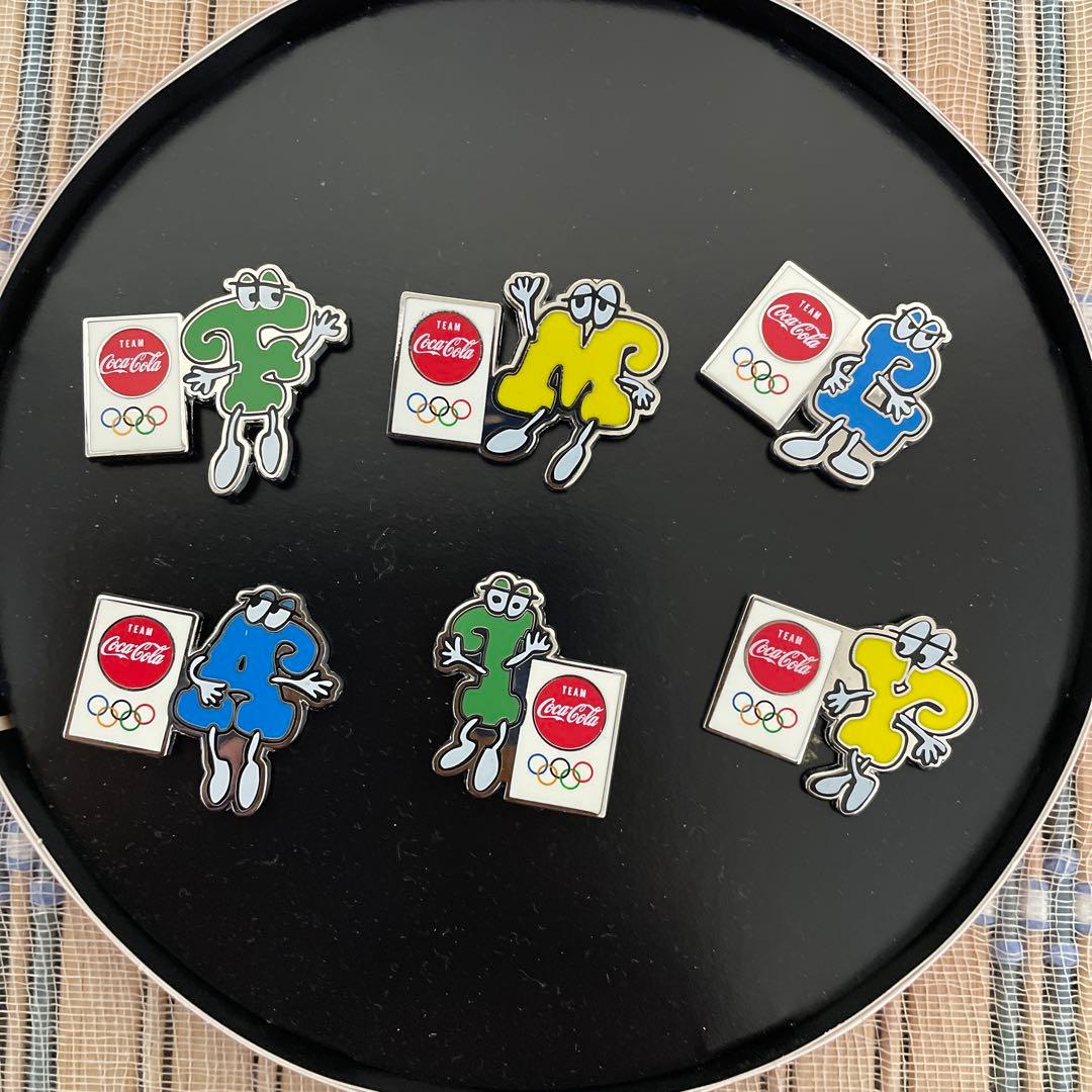 2020東京オリンピック Verdyデザインコカコーラピンバッジ 6点セット