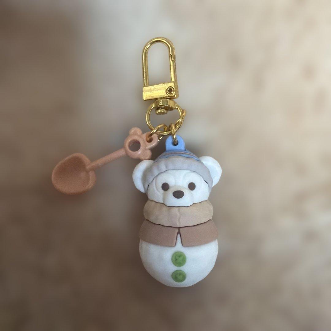 ディズニーシー シークレットオブスノーウィーデイ 雪だるま チャーム