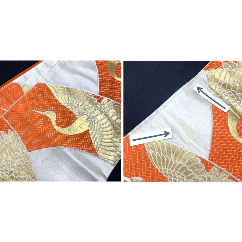 510ag9■七五三 七歳 女児 絞り染 着物&袋帯&長襦袢 シンプル■良好