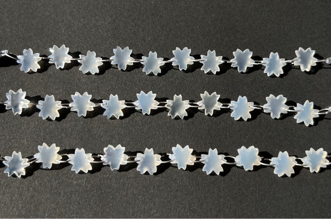 【桜】﻿ホワイトオニキス  チェリーブロッサムカット