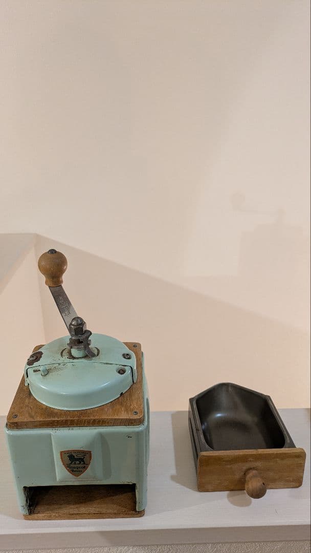 レア！ヴィンテージ コーヒーミル ミントグリーン プジョー フランス製