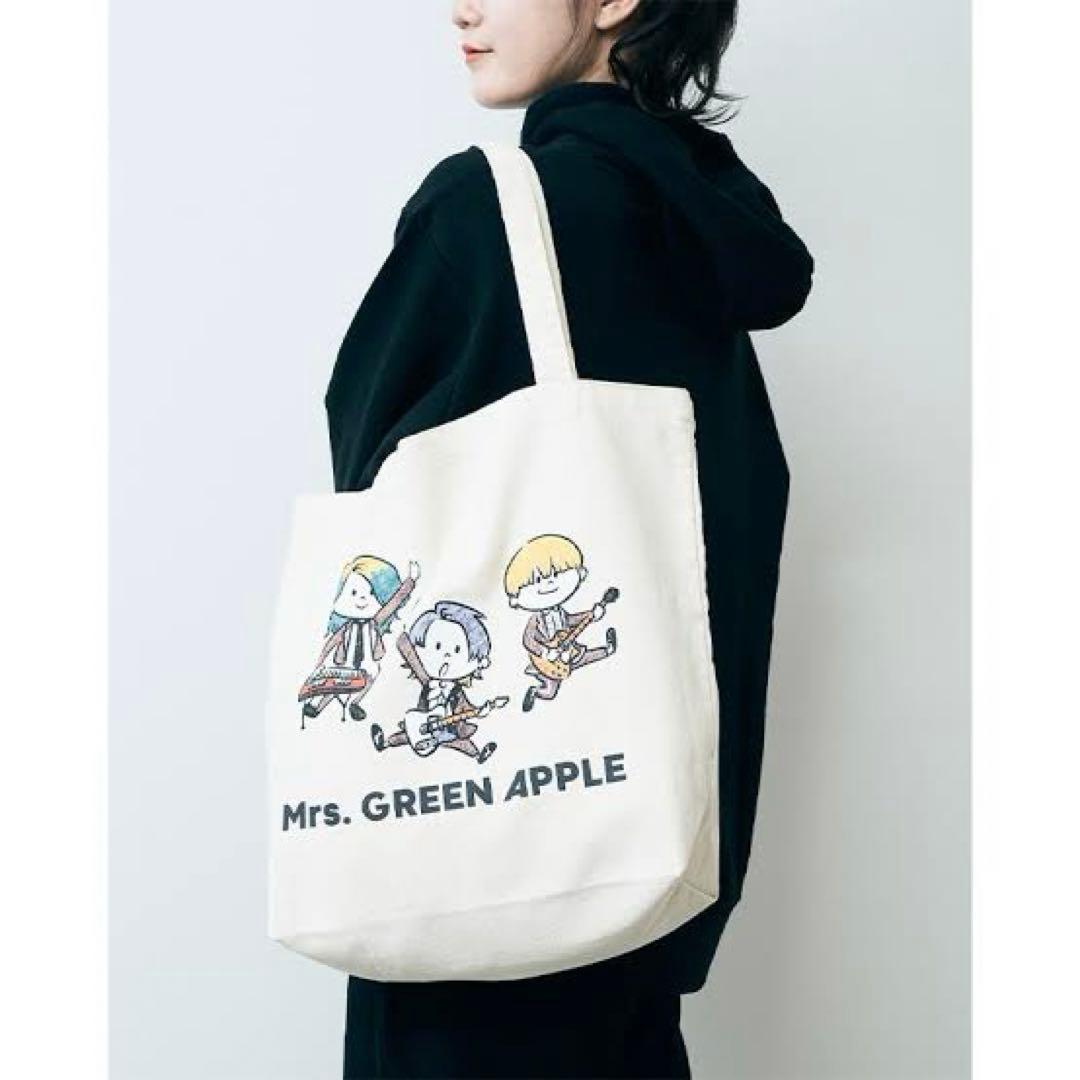 新品未開封品】Mrs. GREEN APPLE ミセス ゼンジン トートバッグ - メルカリ