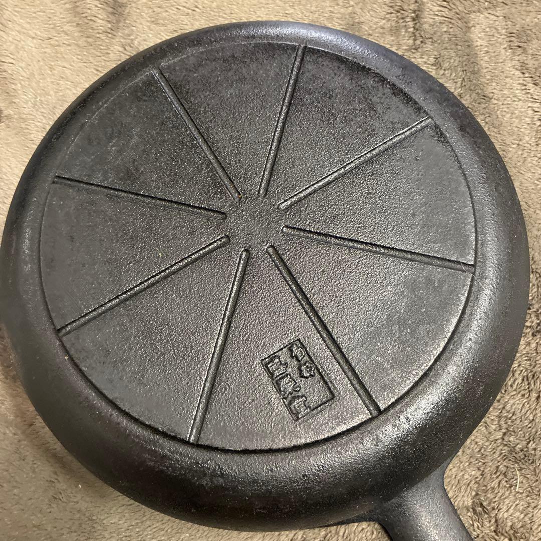 盛栄堂　南部鉄器　IH対応フライパン　24cmD6 整理番号A15