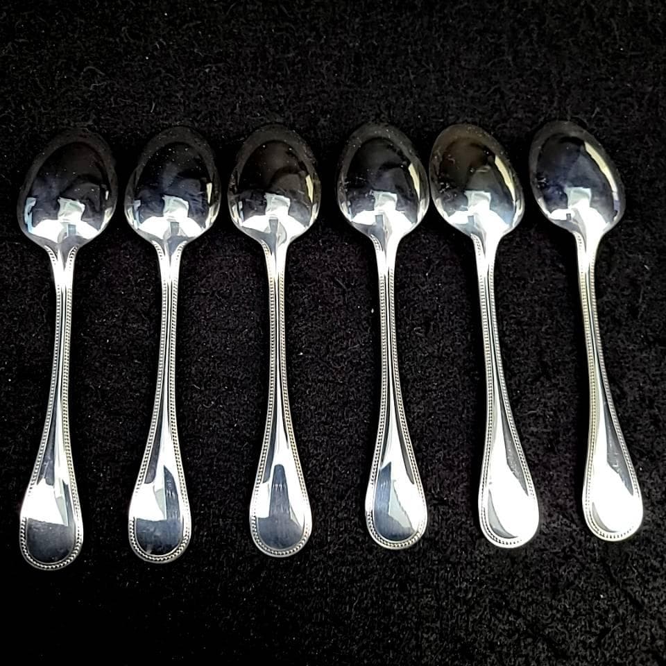 ◆美品◆クリストフル　パール　6本　コーヒスプーン　スプーン