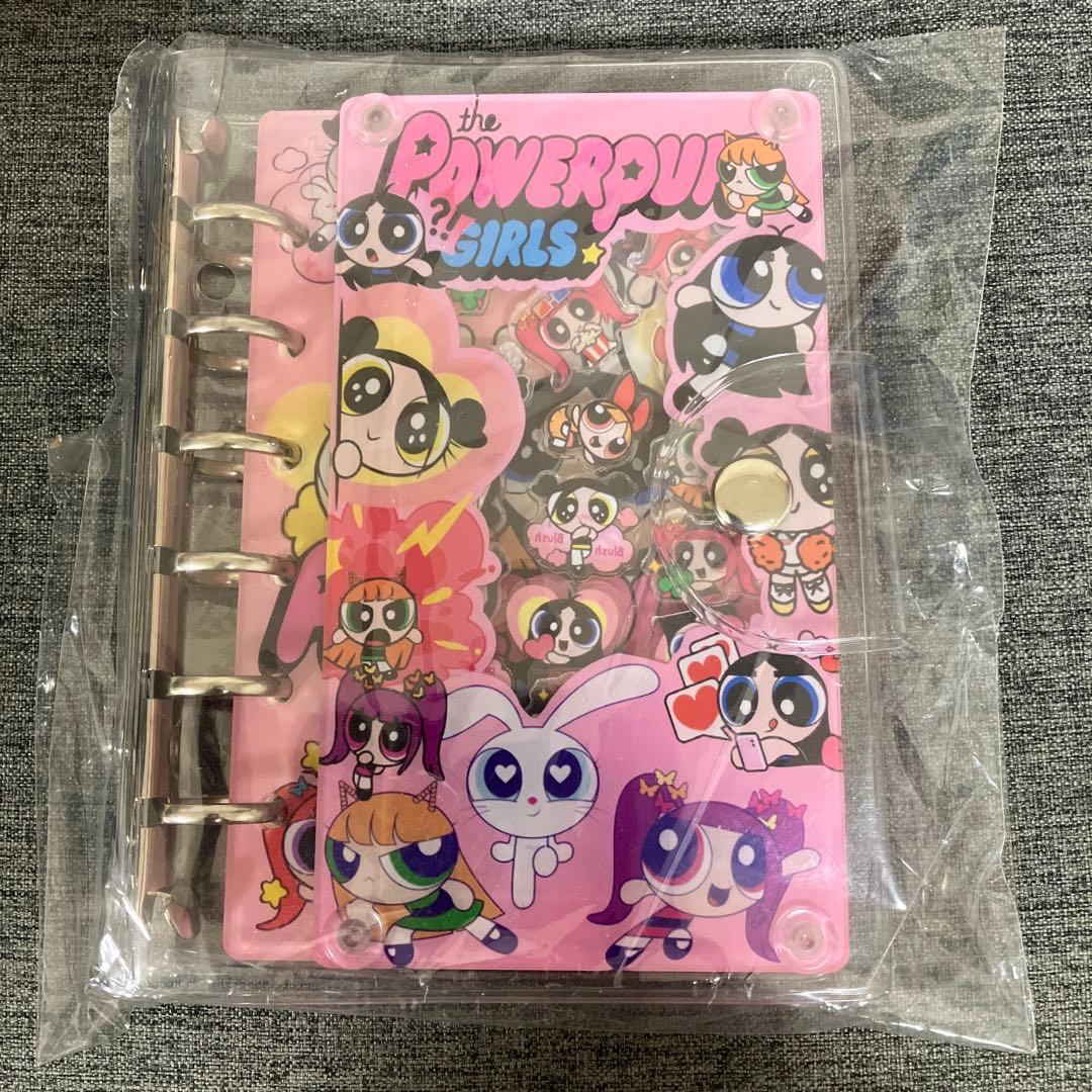 シャカシャカノート パワーパフガールズ パワパフ カバー付き A7