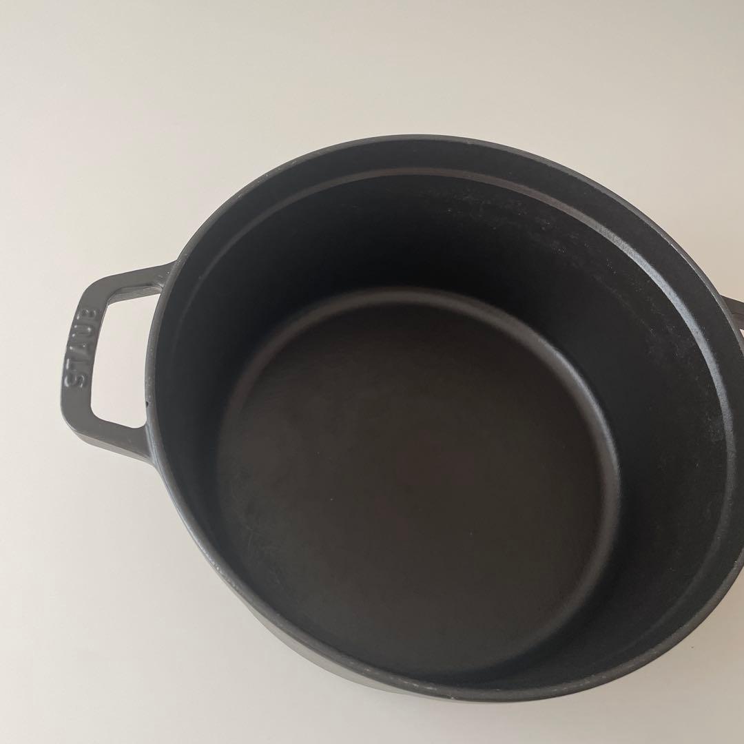 STAUB LA COCOTTEピコ ココット ラウンド ブラック 26cm