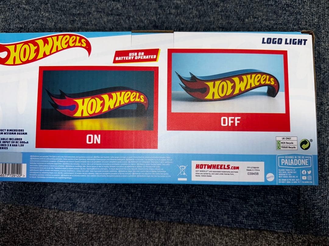 ホットウィール ベーシックロゴライト Hot Wheels ロゴサイン - メルカリ