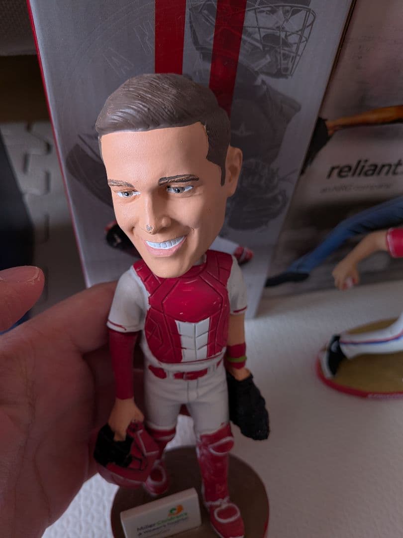 ダルビッシュ 2014 奪三振王達成記念 ボブルヘッド 鈴木誠也