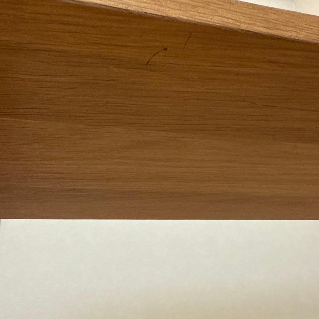 無印良品 スタッキングシェルフ ワイド ２段 オーク材　訳あり