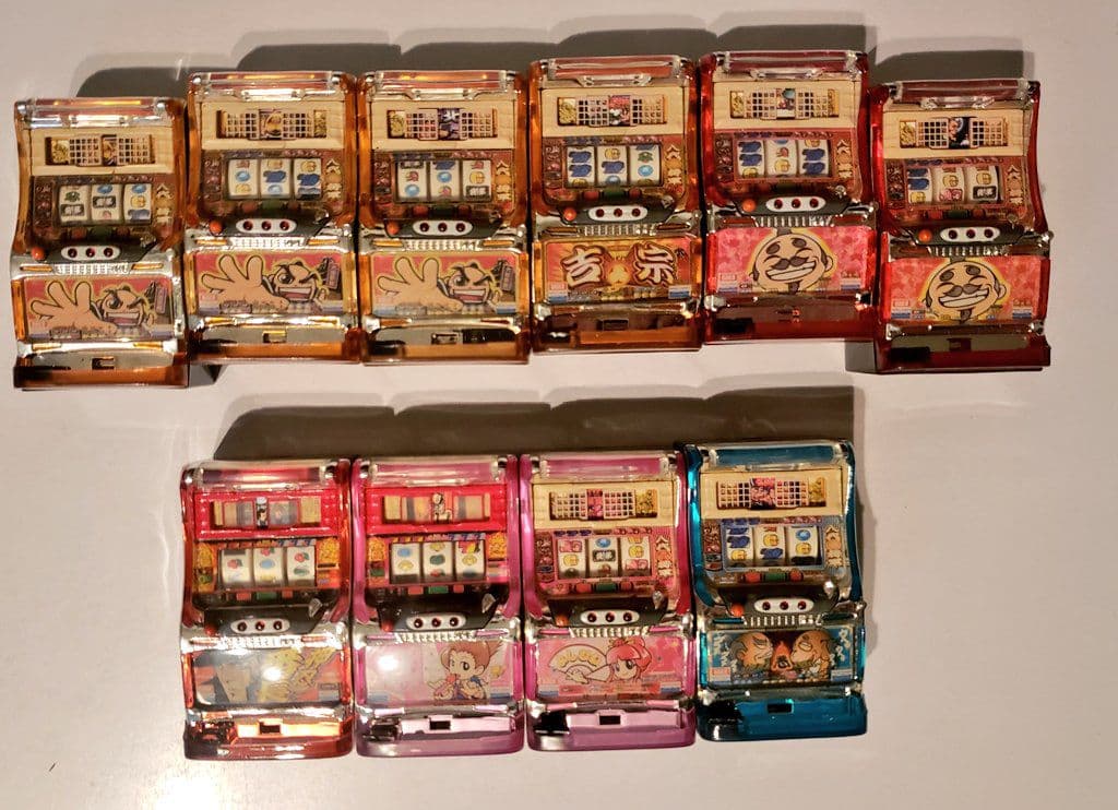 パチスロ魂 / ミニチュアスロットフィギュア43個&その他
