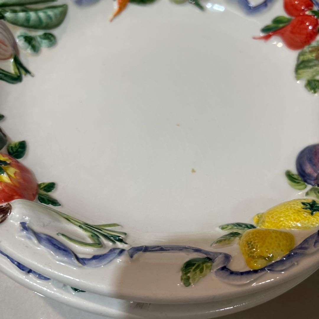 イタリア製 陶器 デザートボウル フルーツ柄　サラダボール 鉢 カラフル 小鉢