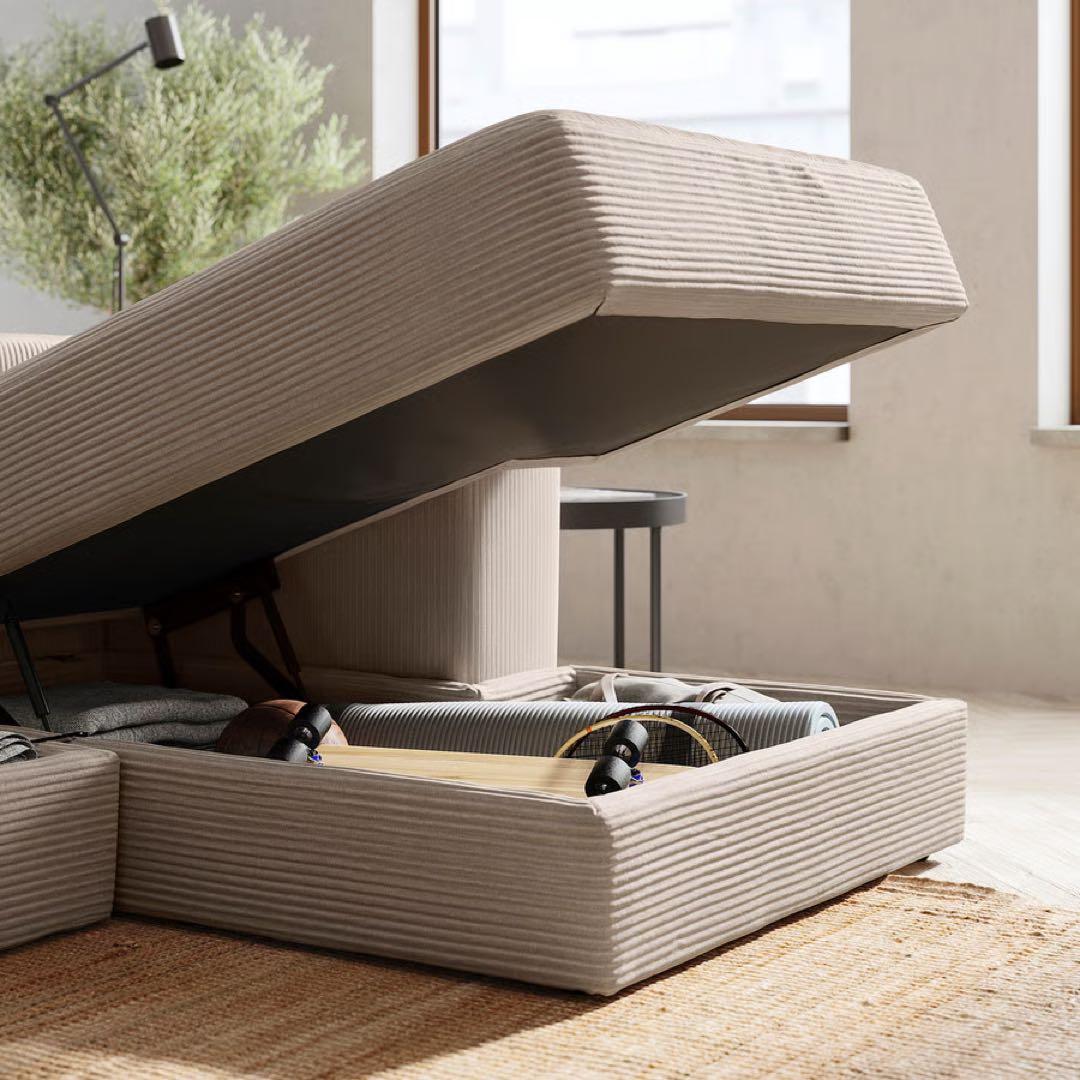 【2/2】IKEA イケア JÄTTEBO イェッテボ ソファ 寝椅子 右