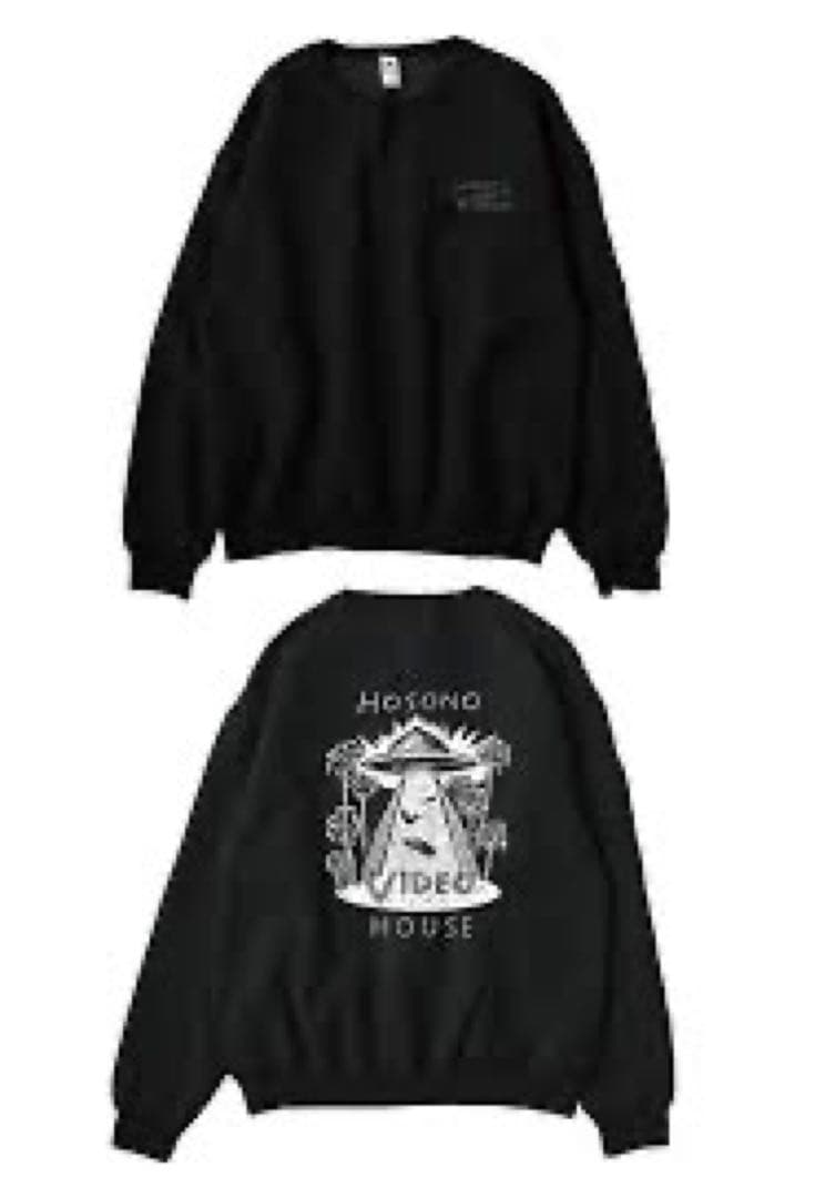 HOSONO VIDEO HOUSE ブラックスウェット【完売商品】 細野晴臣 - メルカリ