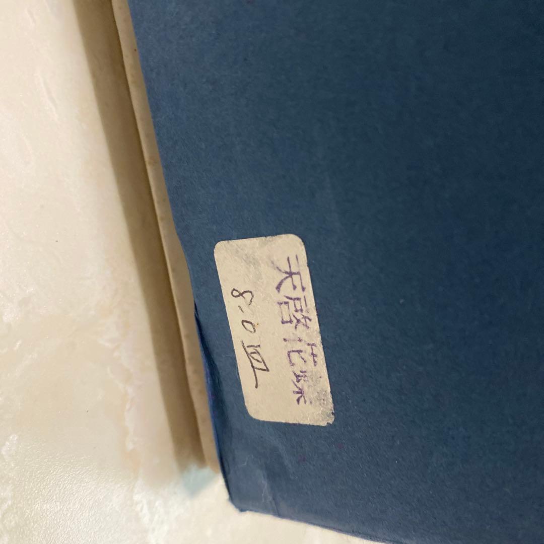 天啓花蝶　8寸　段付丸皿　5枚セット