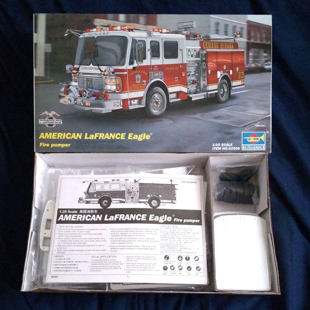 在庫1点物 アメリカ消防ポンプ車 1/25 プラモデル L108710582 - その他人気