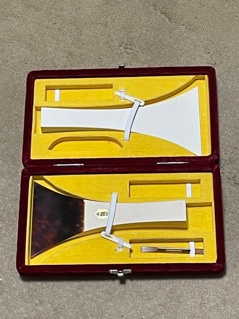 = ゆうえんちー = 津軽紅木金細三味線(通常撥+鼈甲撥付)