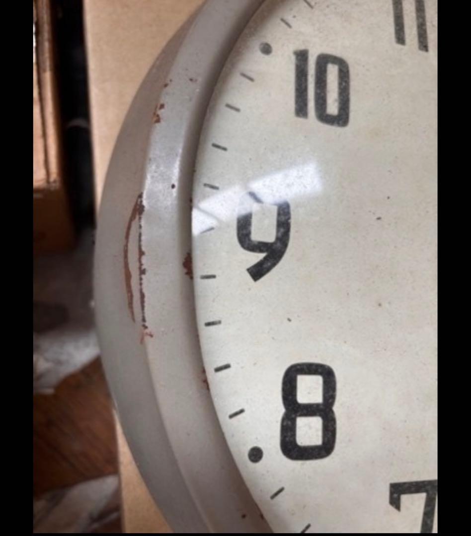 アンティーク　昭和レトロ　KOSEISHA 掛時計 直径約35cm