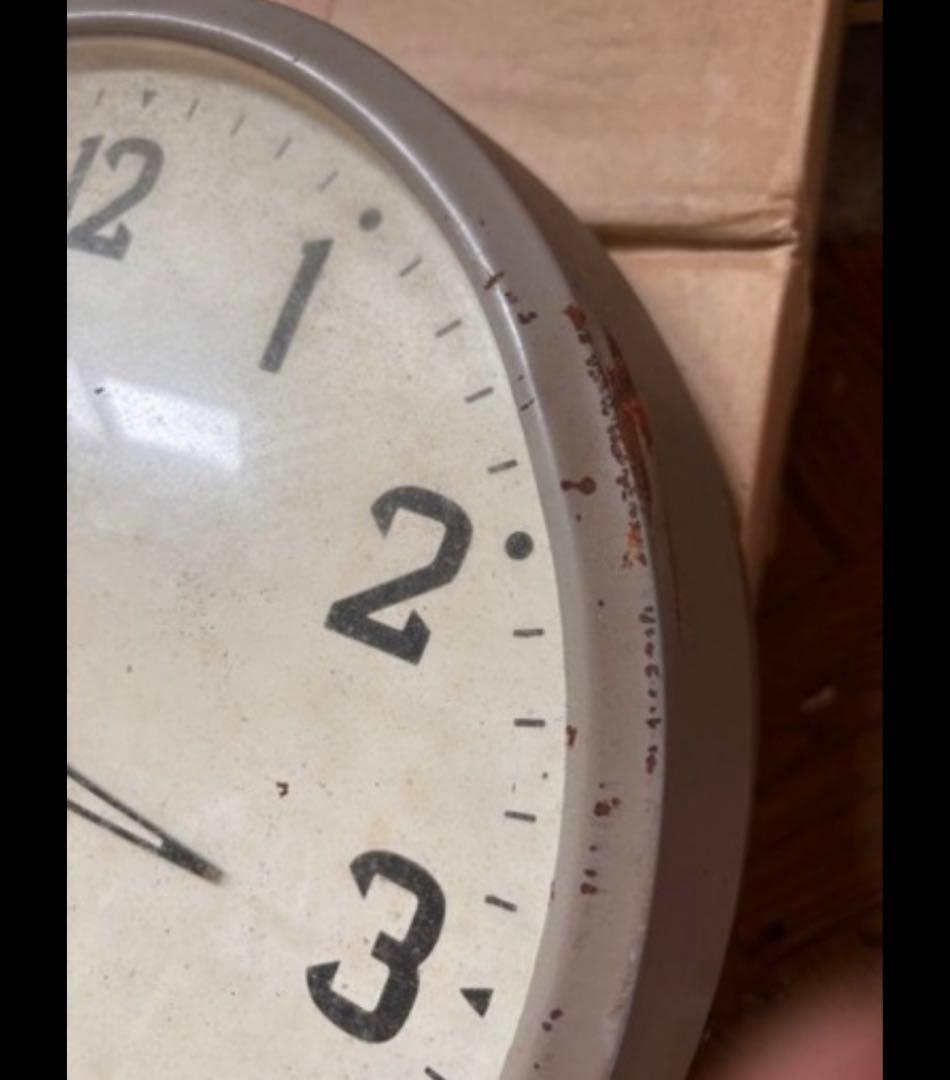 アンティーク　昭和レトロ　KOSEISHA 掛時計 直径約35cm