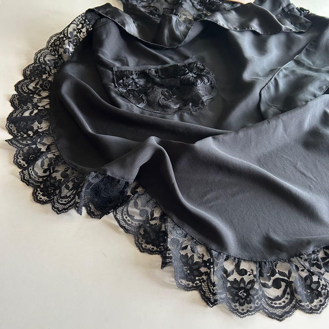 Doll House ドールハウス エプロン ブラック 冠婚葬祭 エレガント