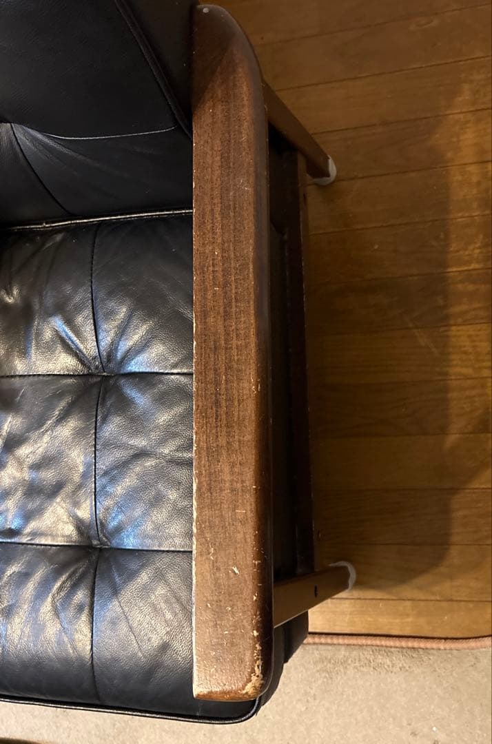 ニトリ 合皮ソファ Nitori 木材フレーム