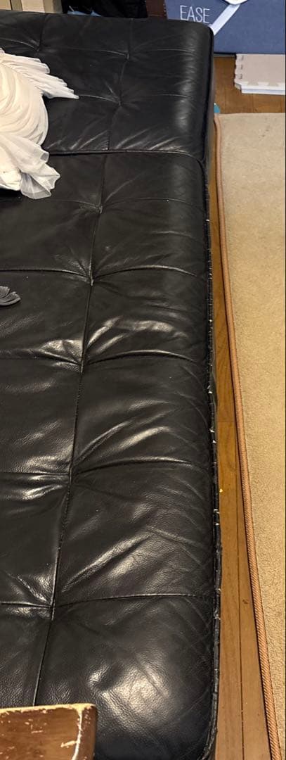 ニトリ 合皮ソファ Nitori 木材フレーム