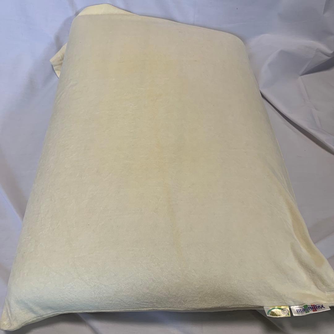マニフレックス ピローグランデ 枕 オーガニックコットンカバー他付き