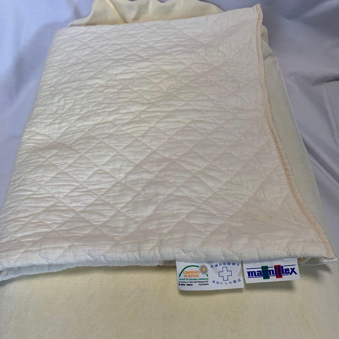 マニフレックス ピローグランデ 枕 オーガニックコットンカバー他付き