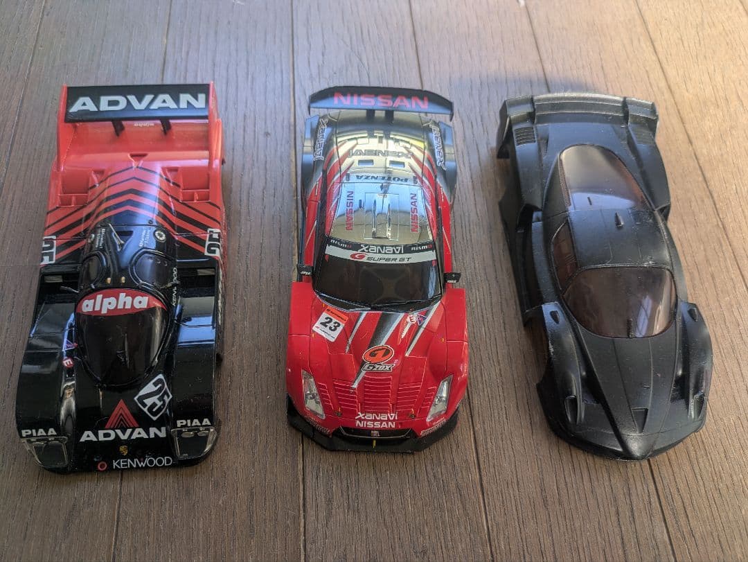 京商ミニッツ キズ汚れ有りパーツ取りにどうぞ ミニッツRWDシリーズ Audi R8 LMS 2016 “Black/Red” レディセット