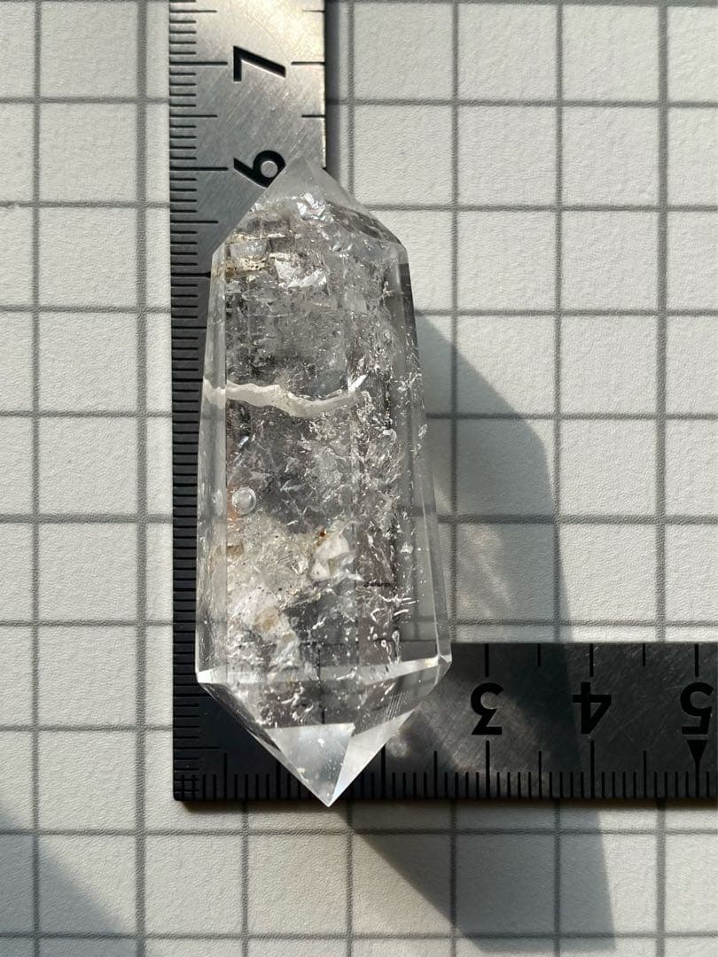 ガネーシュヒマール産 ダブルポイント ヒマラヤ水晶　天然石　両剣水晶