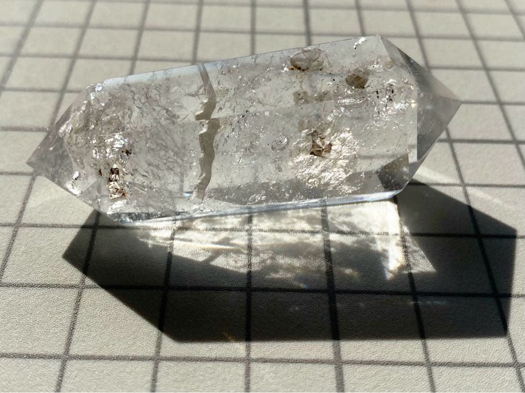 ガネーシュヒマール産 ダブルポイント ヒマラヤ水晶　天然石　両剣水晶