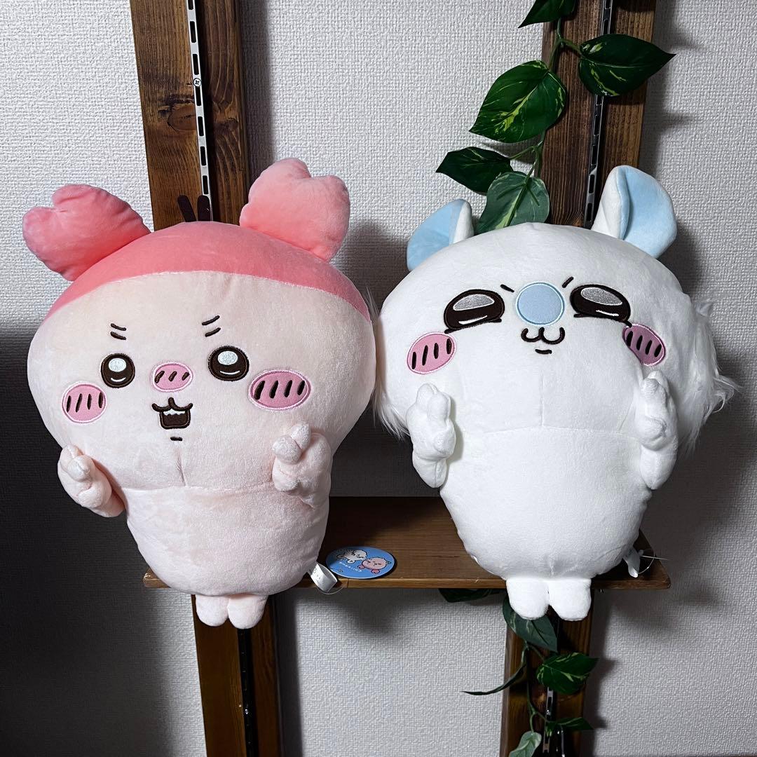 ちいかわ 古本屋 カニちゃん モモンガ BIGぬいぐるみ 2種セット - メルカリ