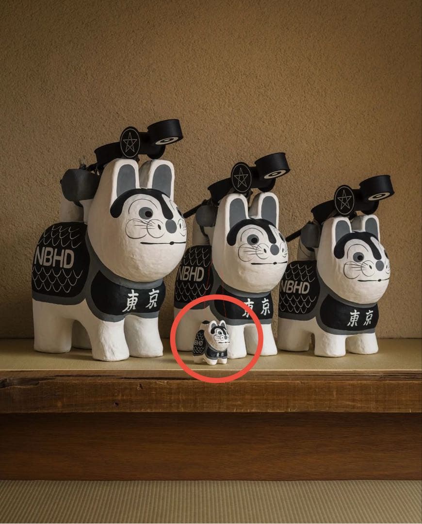 2026年 正月 初売り 限定 NEIGHBORHOOD いせ辰 江戸犬張子 - メルカリ