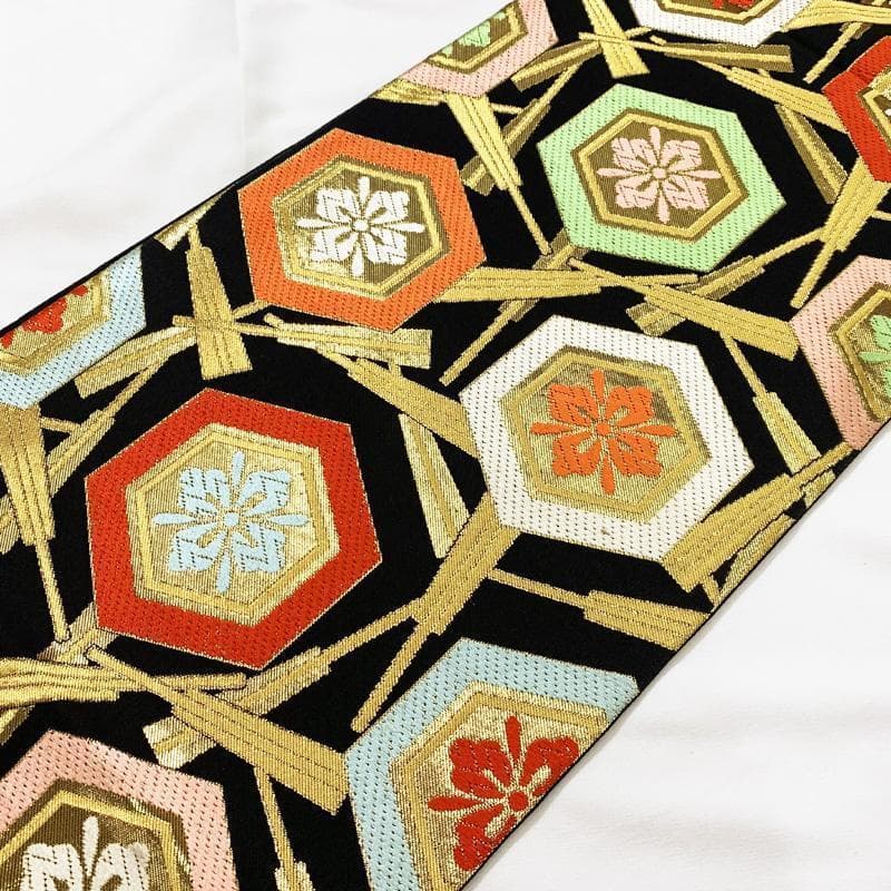 0ag52■逸品！川島織物 七五三 七歳 祝着 全通袋帯■美品