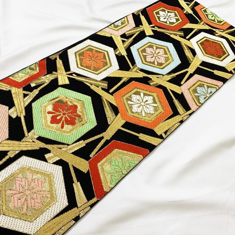 0ag52■逸品！川島織物 七五三 七歳 祝着 全通袋帯■美品