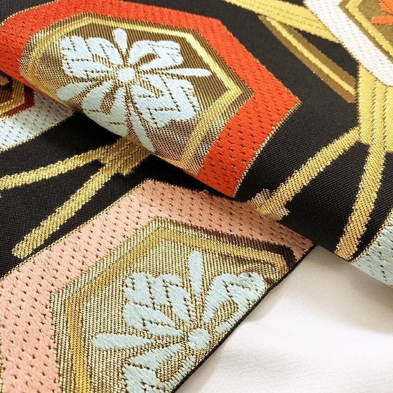 0ag52■逸品！川島織物 七五三 七歳 祝着 全通袋帯■美品