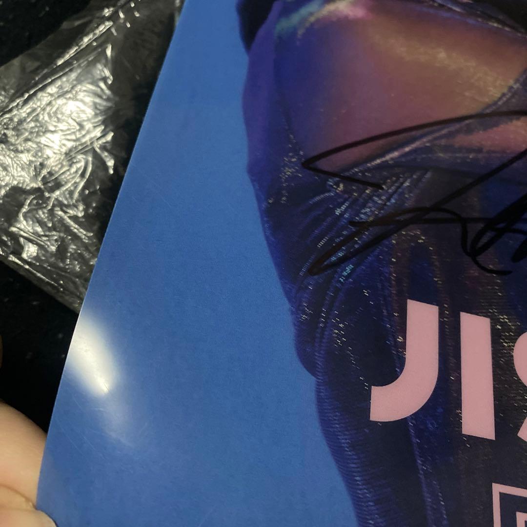 BLACKPINK ジス　JISOO サイン入りクリアファイル
