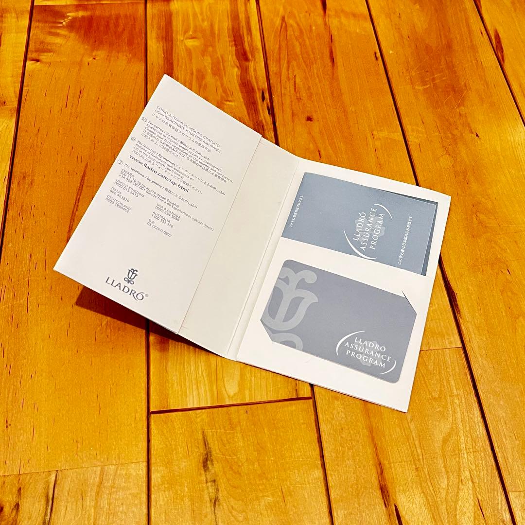 リヤドロ　花と少女　6252【未使用品】