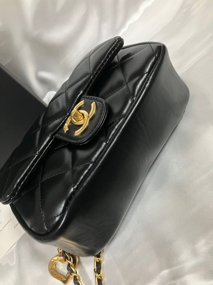 ハートチェーン　シャネル　ノベルティ　ショルダーバッグ　VIP限定