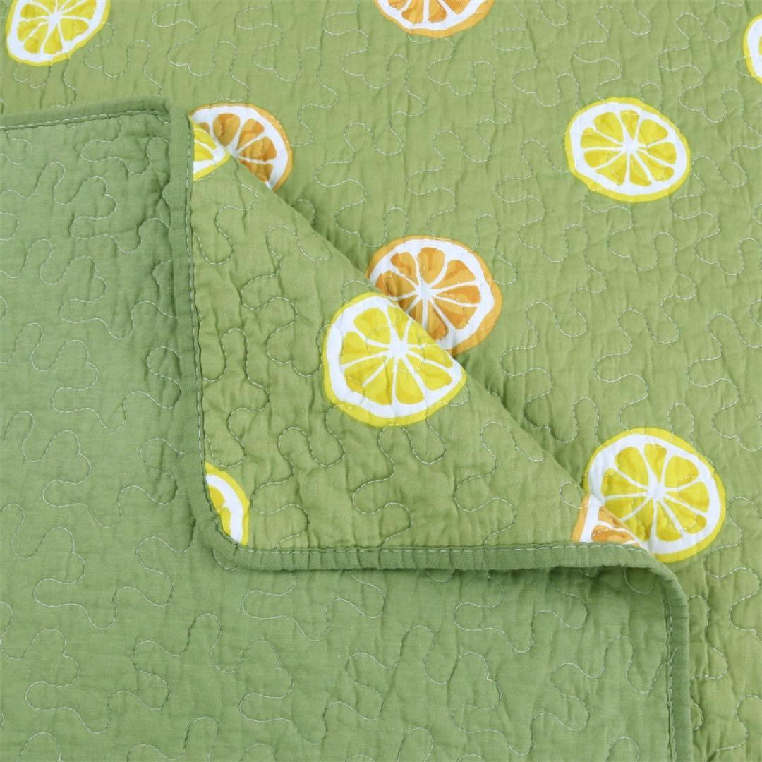 キルトベッドカバー3点セット綿マルチカバー キルティング 226