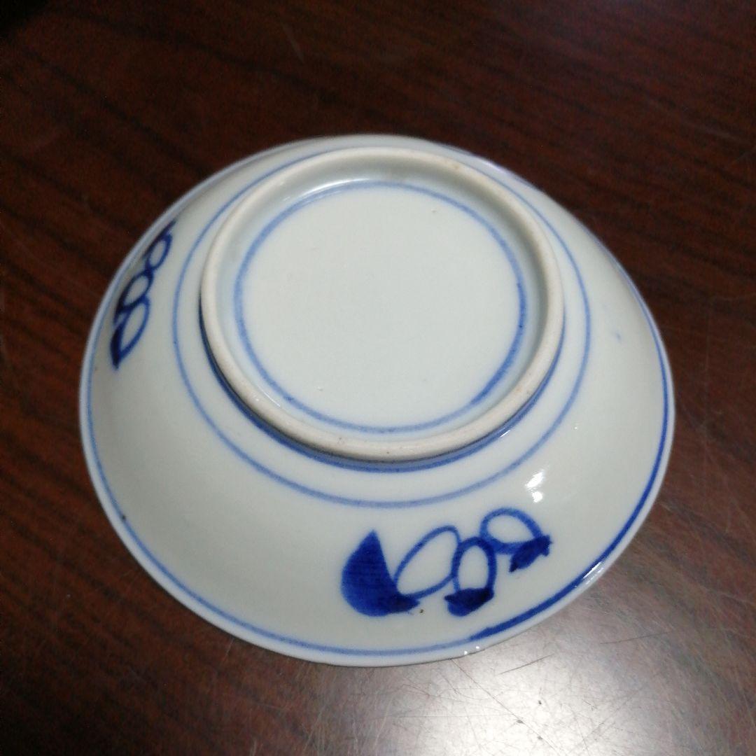 伊万里　染付和歌小皿　18枚　10.8cm　大正〜昭和初期