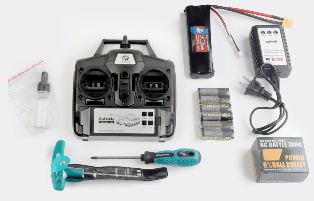 ヘンロン 1/16スケール 　ティーガーⅡラジコン 全金属シャーシ完成品 新品