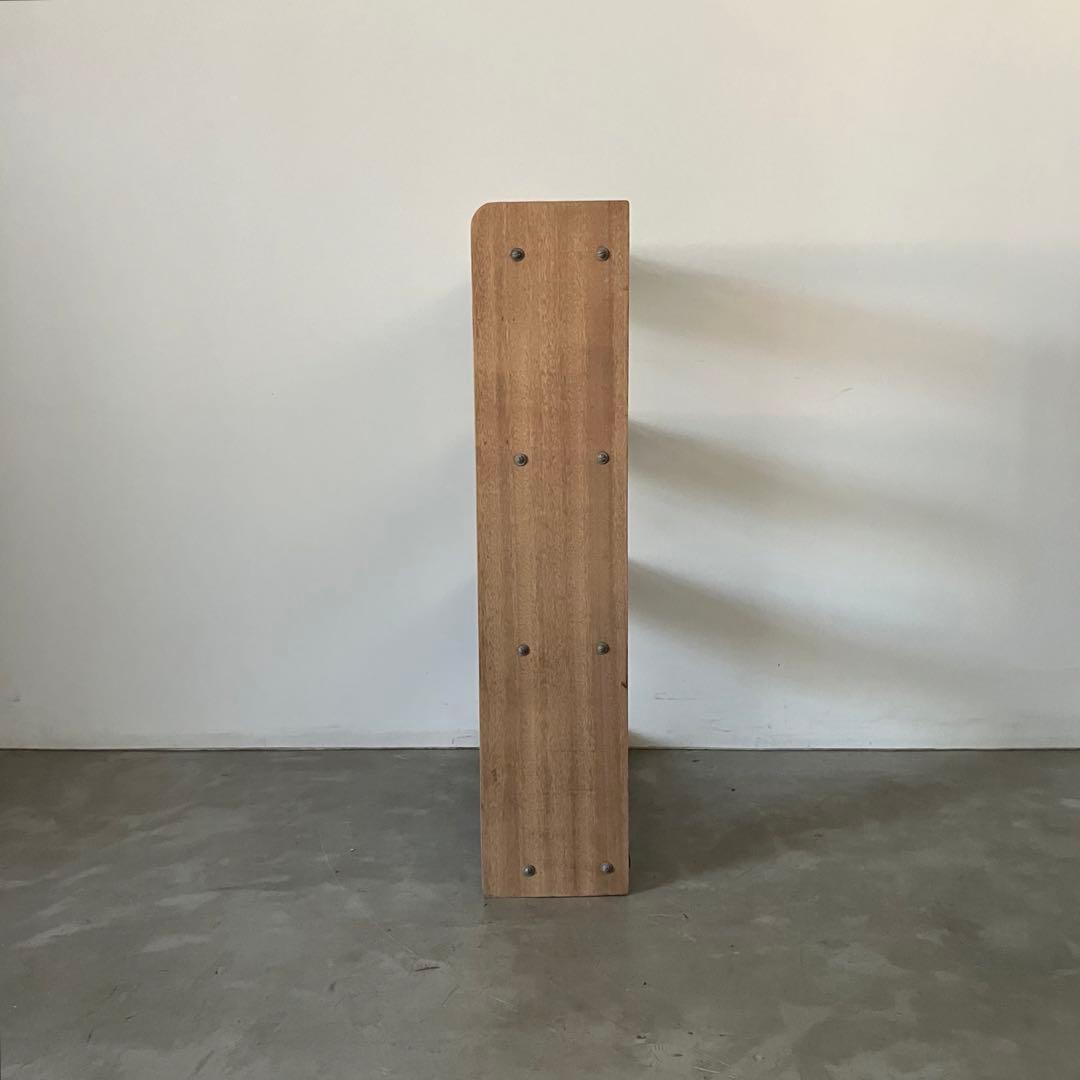 レトロ　アンティーク　古家具　古道具　剥離家具　ストリップド　本棚　シェルフ