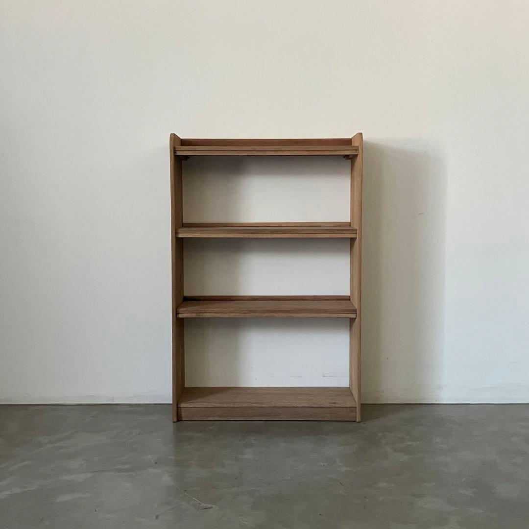 レトロ　アンティーク　古家具　古道具　剥離家具　ストリップド　本棚　シェルフ