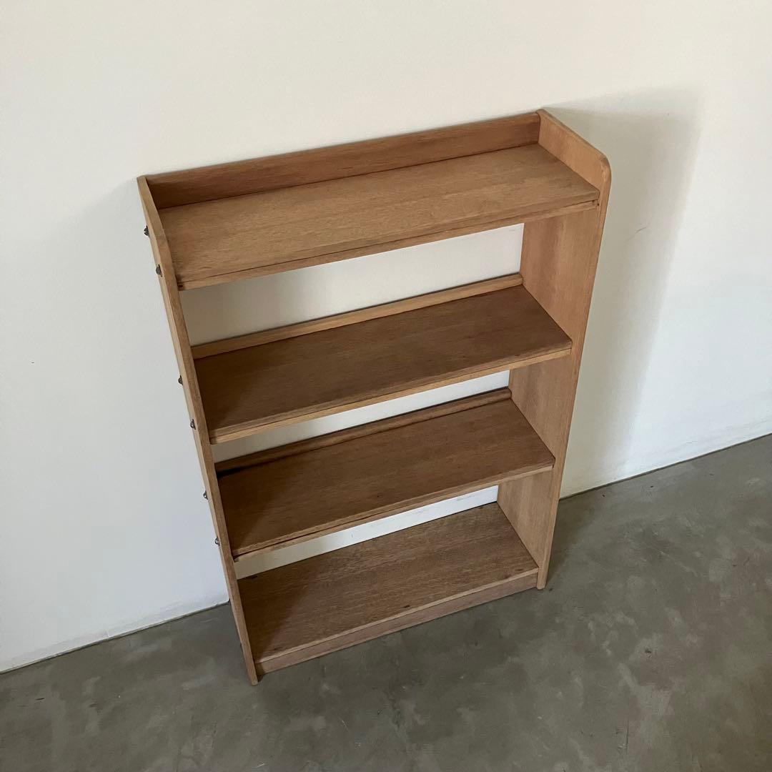 レトロ　アンティーク　古家具　古道具　剥離家具　ストリップド　本棚　シェルフ