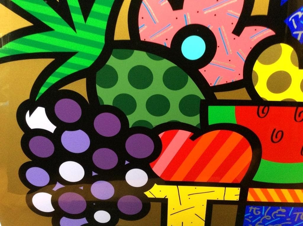 ロメロ・ブリット「BRASIL」 直筆サイン入りシルクスクリーン　101/300